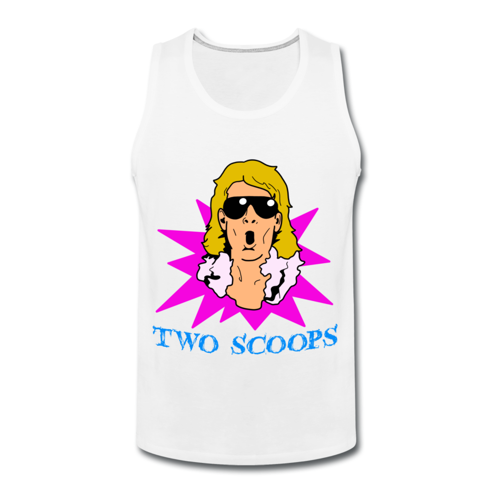 Two Scoops Tank - white