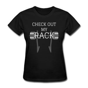 Check My Rack Women's Tee - black