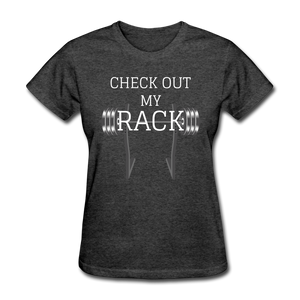 Check My Rack Women's Tee - heather black