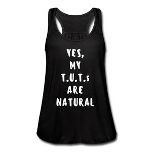 My TUTs Are Natural Women's Tank - black