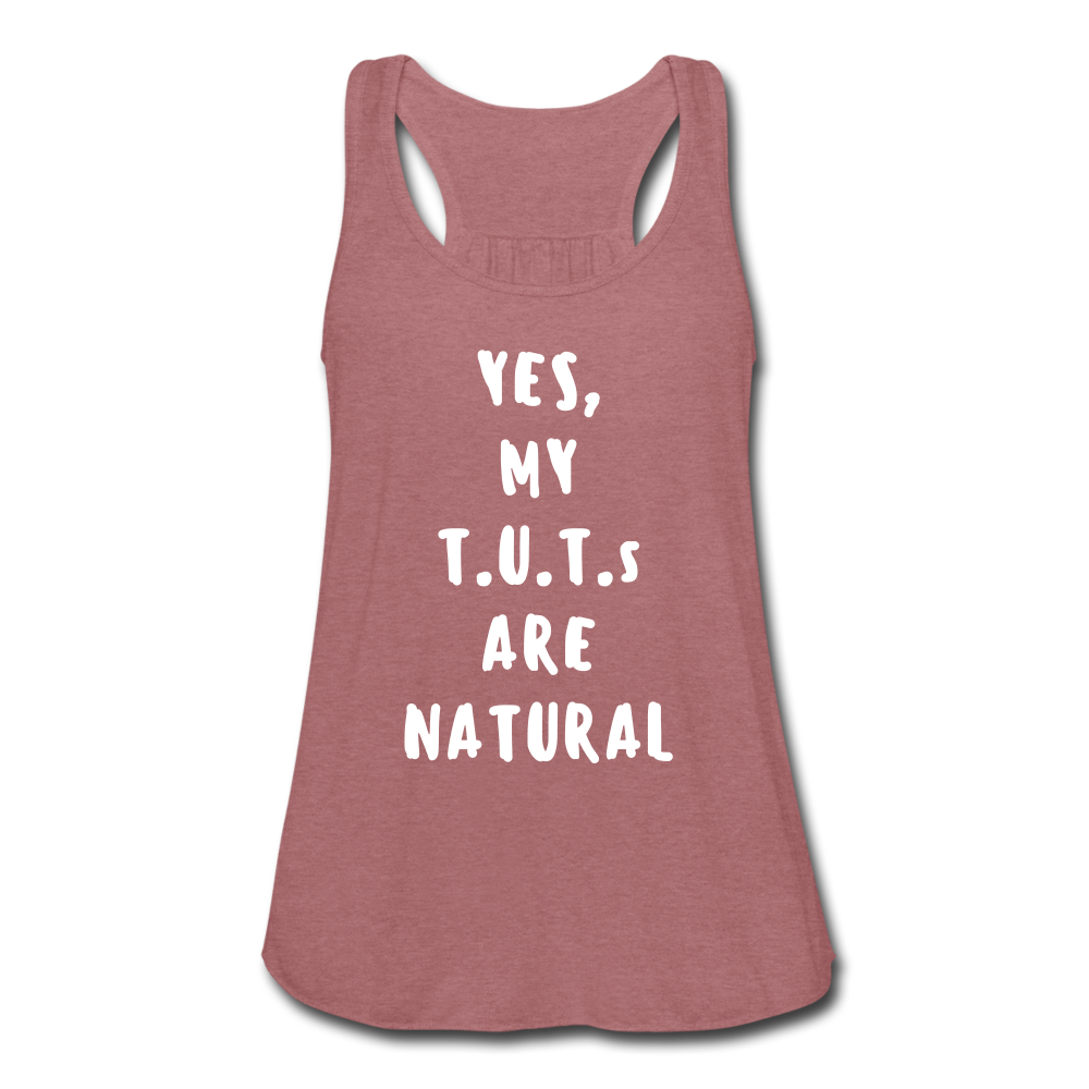 My TUTs Are Natural Women's Tank - mauve